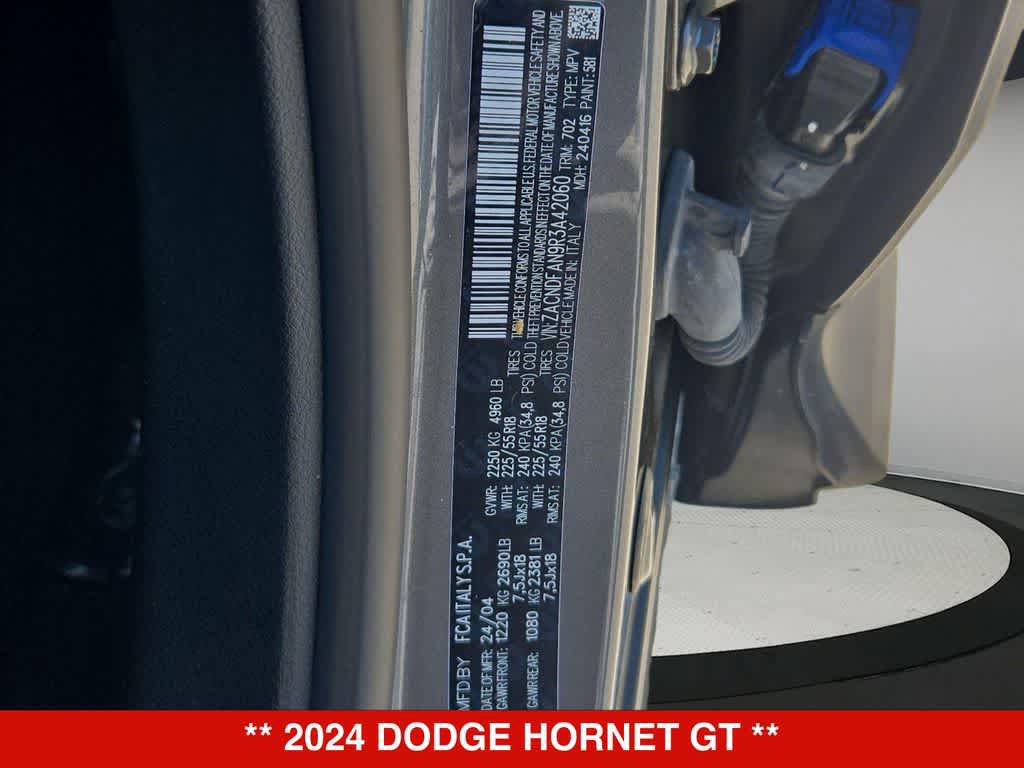 Used 2024 Dodge Hornet GT w/ GT Blacktop Package AWD/4WD image 33