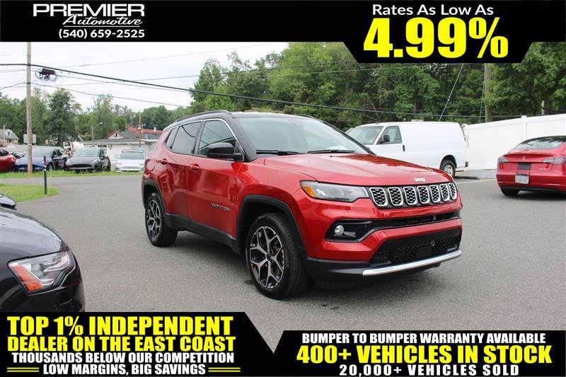 Used 2025 Jeep Compass Limited AWD/4WD image 1
