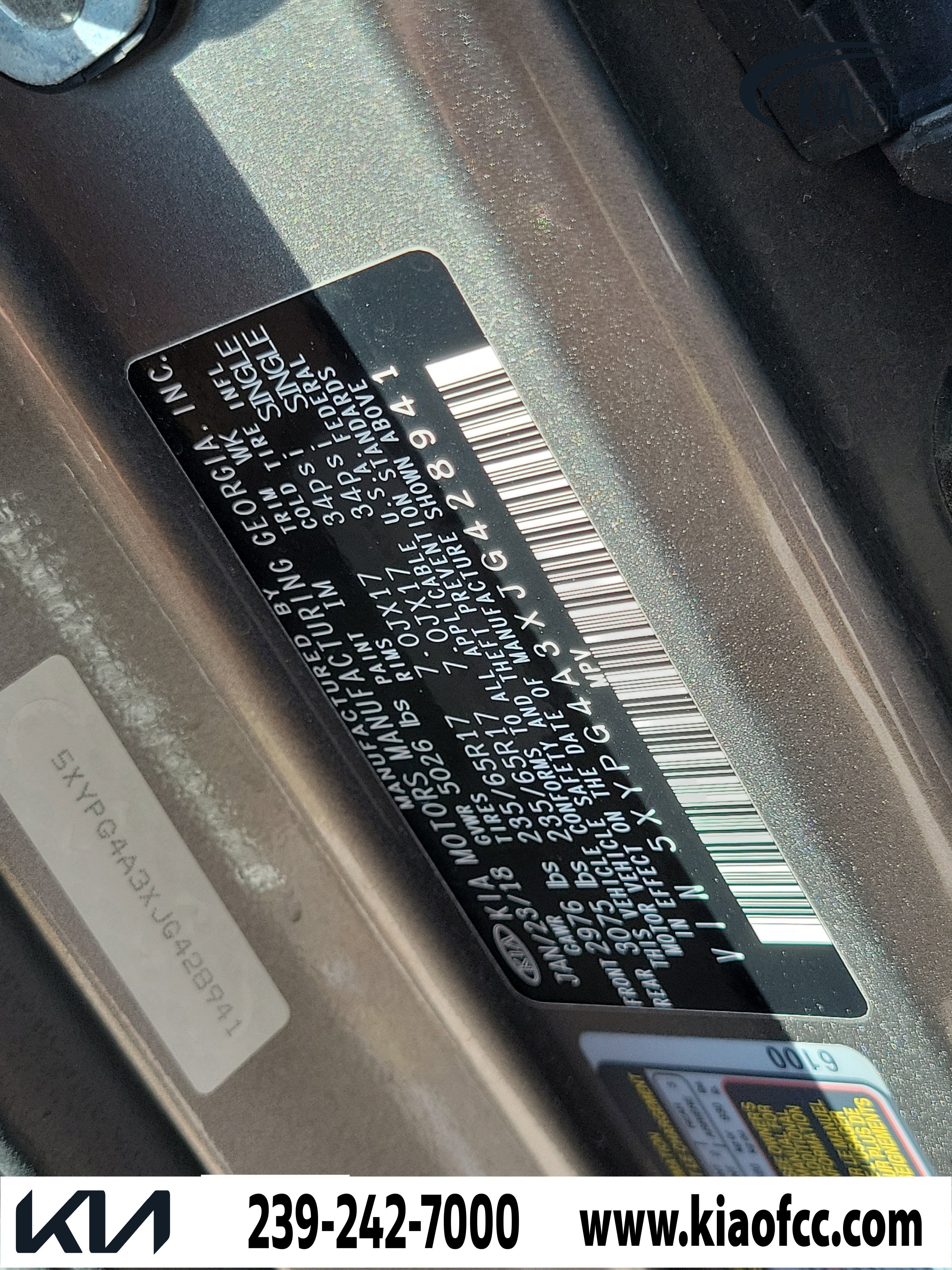 Used 2018 Kia Sorento L FWD image 32
