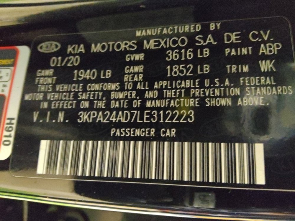 Used 2020 Kia Rio S FWD image 33