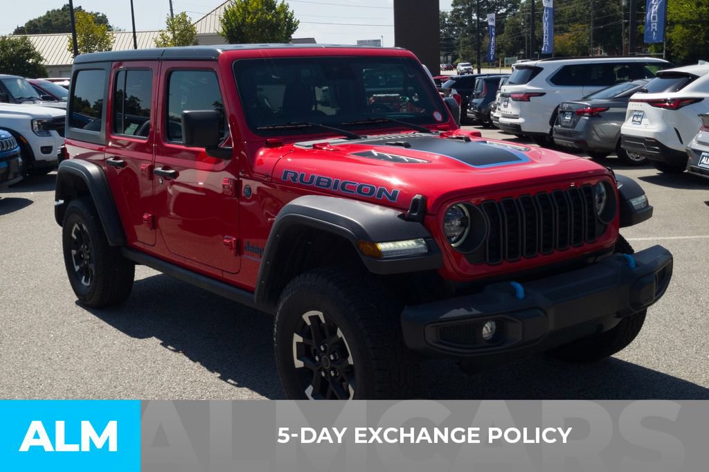Used 2024 Jeep Wrangler Unlimited Rubicon 4xe AWD/4WD image 3