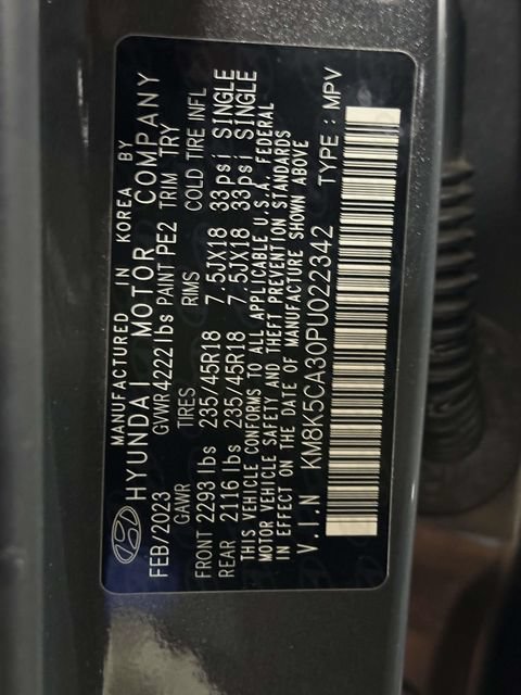 Used 2023 Hyundai Kona Limited AWD/4WD image 39