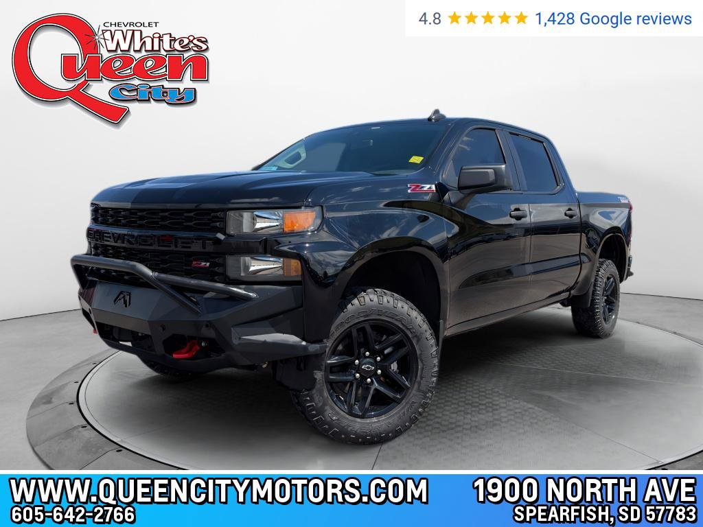 Certified 2021 Chevrolet Silverado 1500 Custom Trail Boss w/ Midnight Edition
