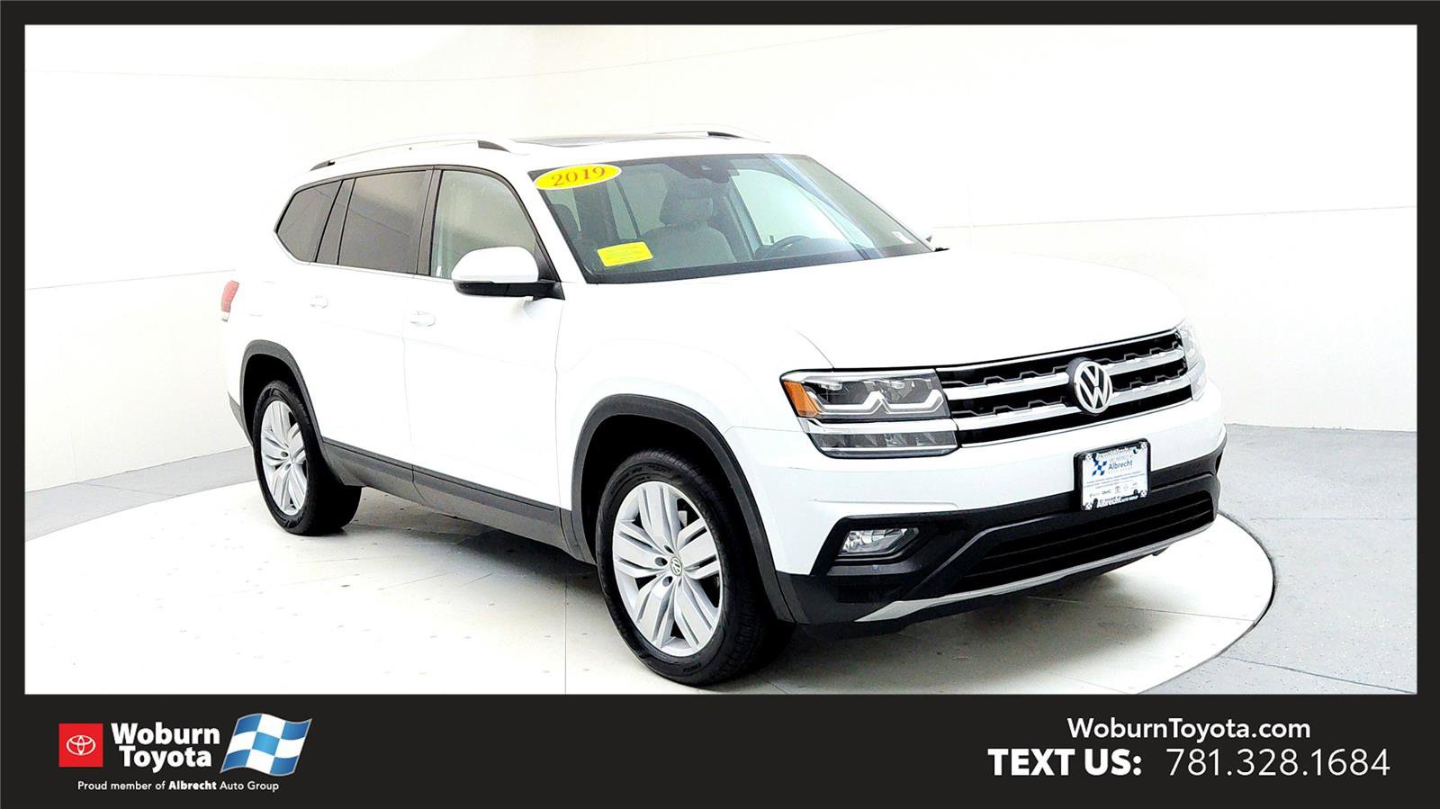 Used 2019 Volkswagen Atlas SE w/ Panoramic Sunroof Package