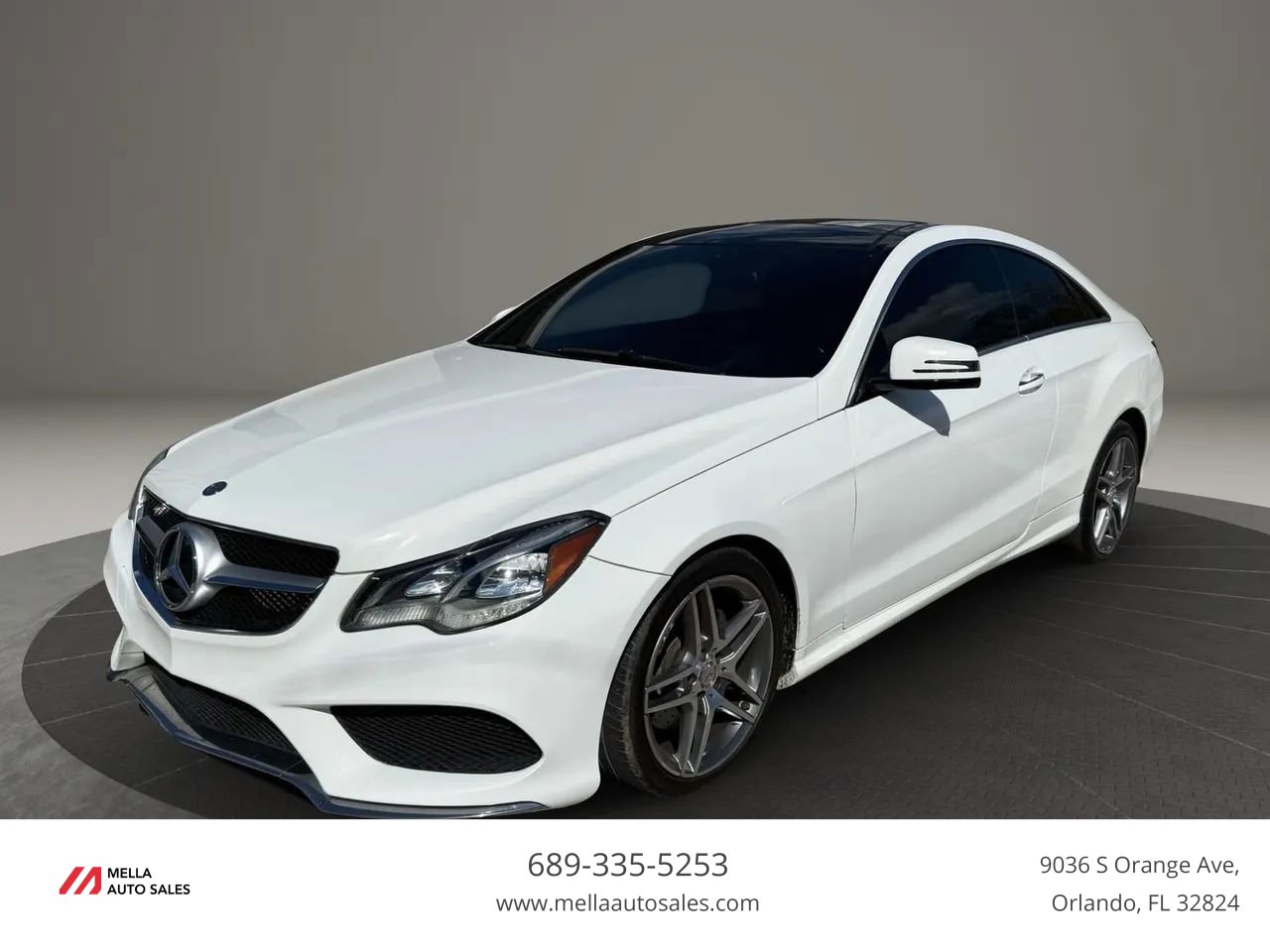 Used 2017 Mercedes-Benz E 400 Coupe image 1