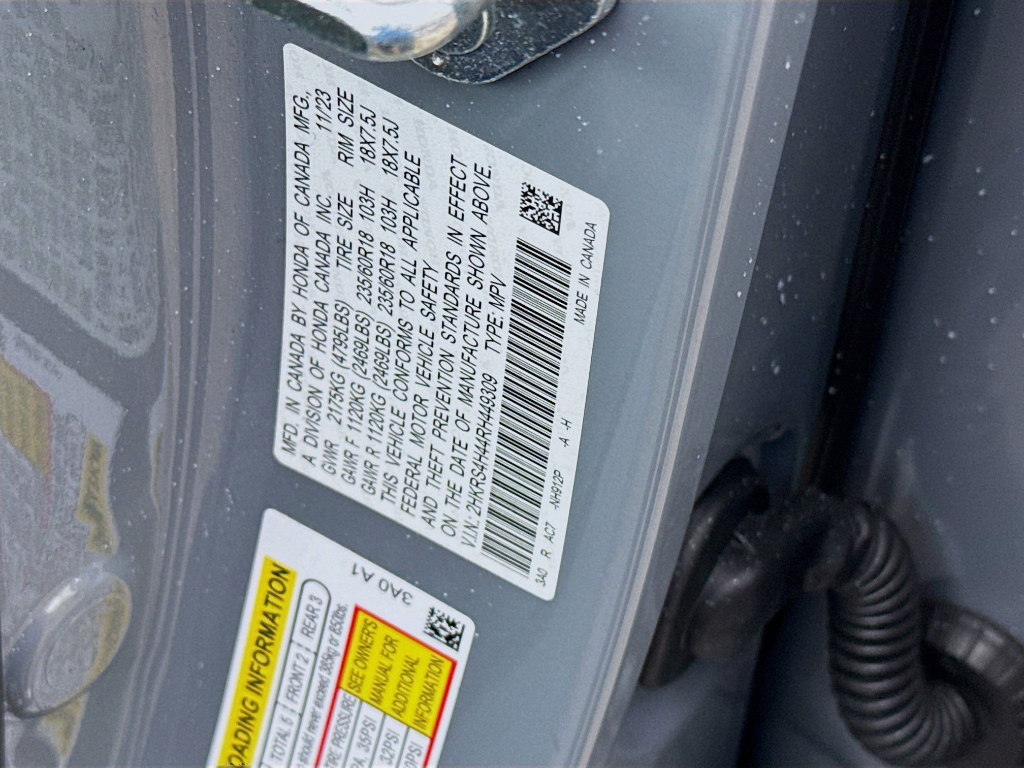 Certified 2024 Honda CR-V EX image 37