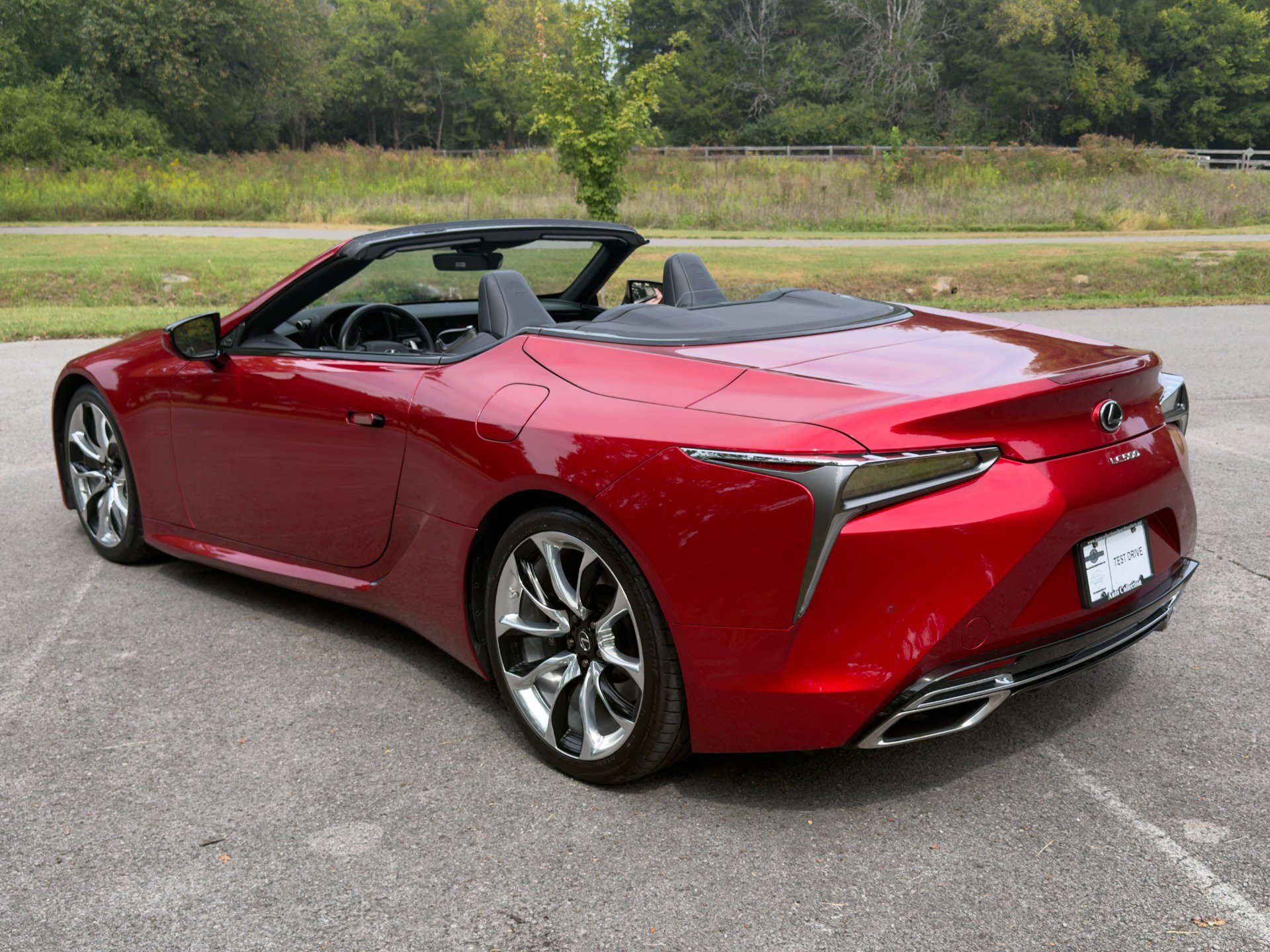 Used 2021 Lexus LC 500 Convertible w/ Touring Package RWD image 4