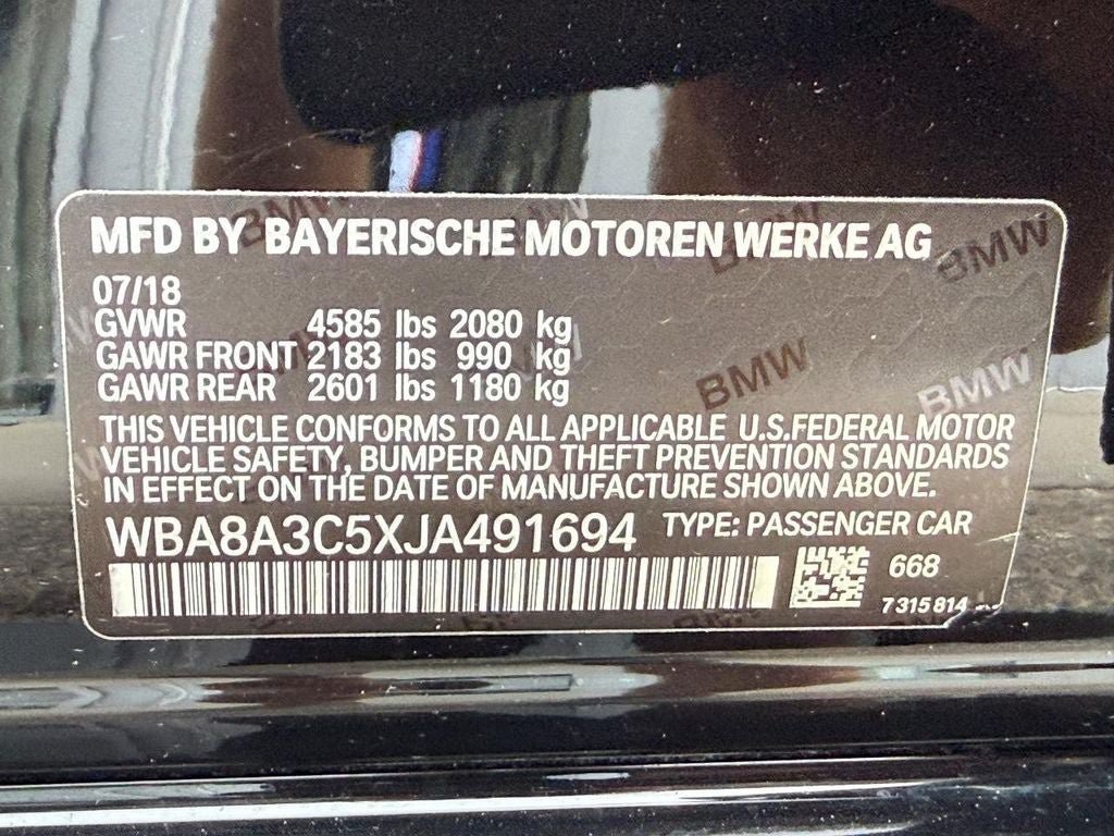 Used 2018 BMW 320i xDrive Sedan AWD/4WD image 24