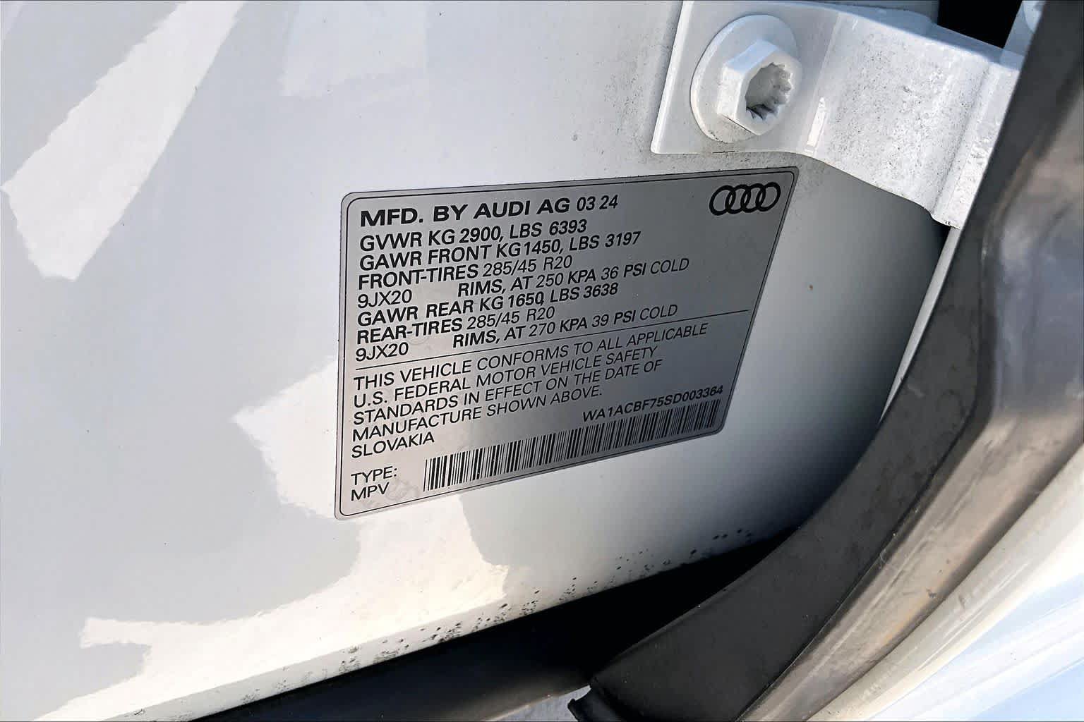 Used 2025 Audi Q7 2.0T Premium w/ Convenience Package AWD/4WD image 32