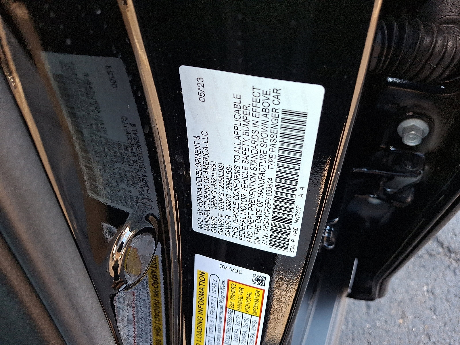 Certified 2023 Honda Accord LX image 27