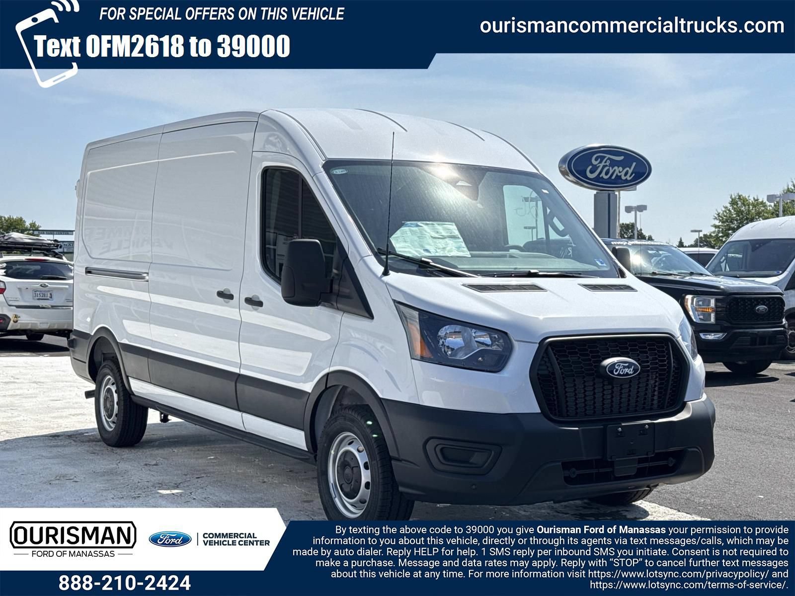 New 2026 Ford Transit 250 148 Medium Roof w/ Load Area Protection Package