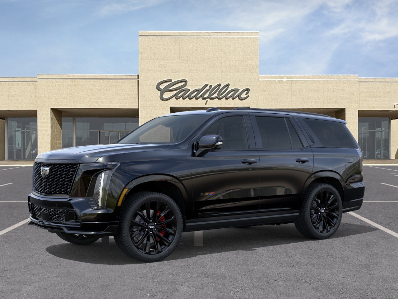 New 2026 Cadillac Escalade V w/ LPO, ONYX Package AWD/4WD image 2