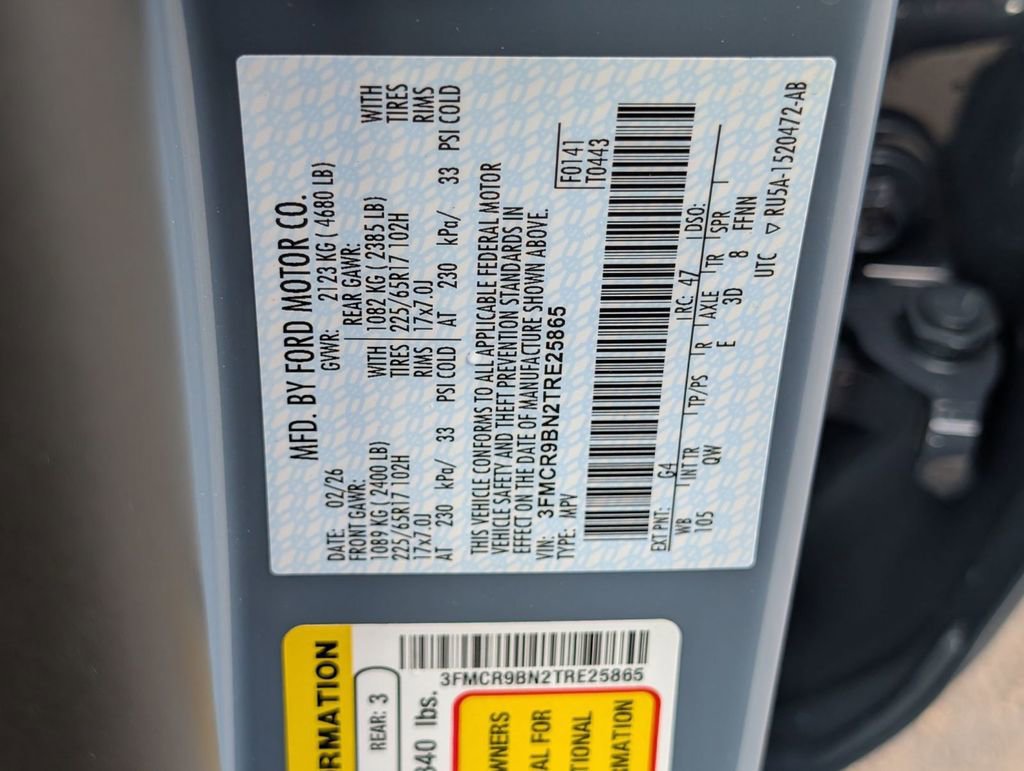 New 2026 Ford Bronco Sport Big Bend w/ Convenience Package image 52