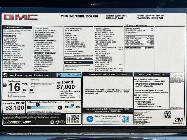 New 2026 GMC Yukon XL Elevation RWD image 21