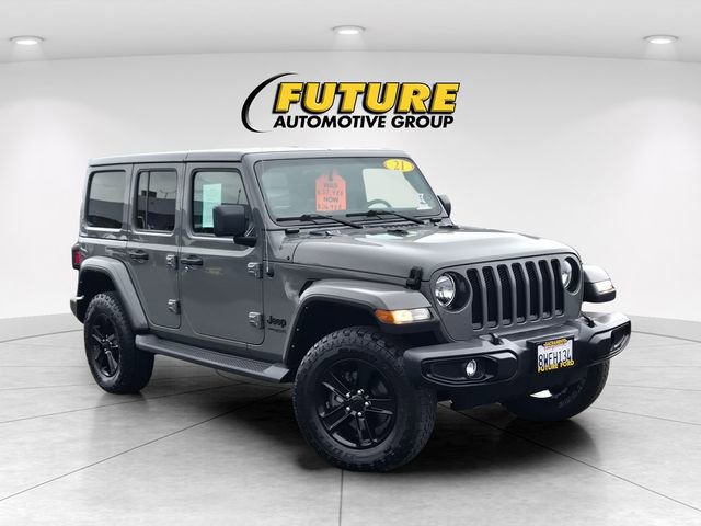 Used 2021 Jeep Wrangler Unlimited Sahara AWD/4WD video 1