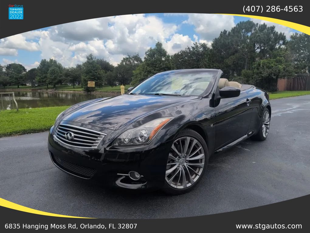 Used 2015 INFINITI Q60 Convertible w/ Premium Package RWD image 11