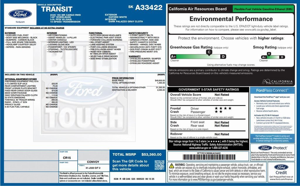 New 2025 Ford Transit 150 148 Medium Roof image 2