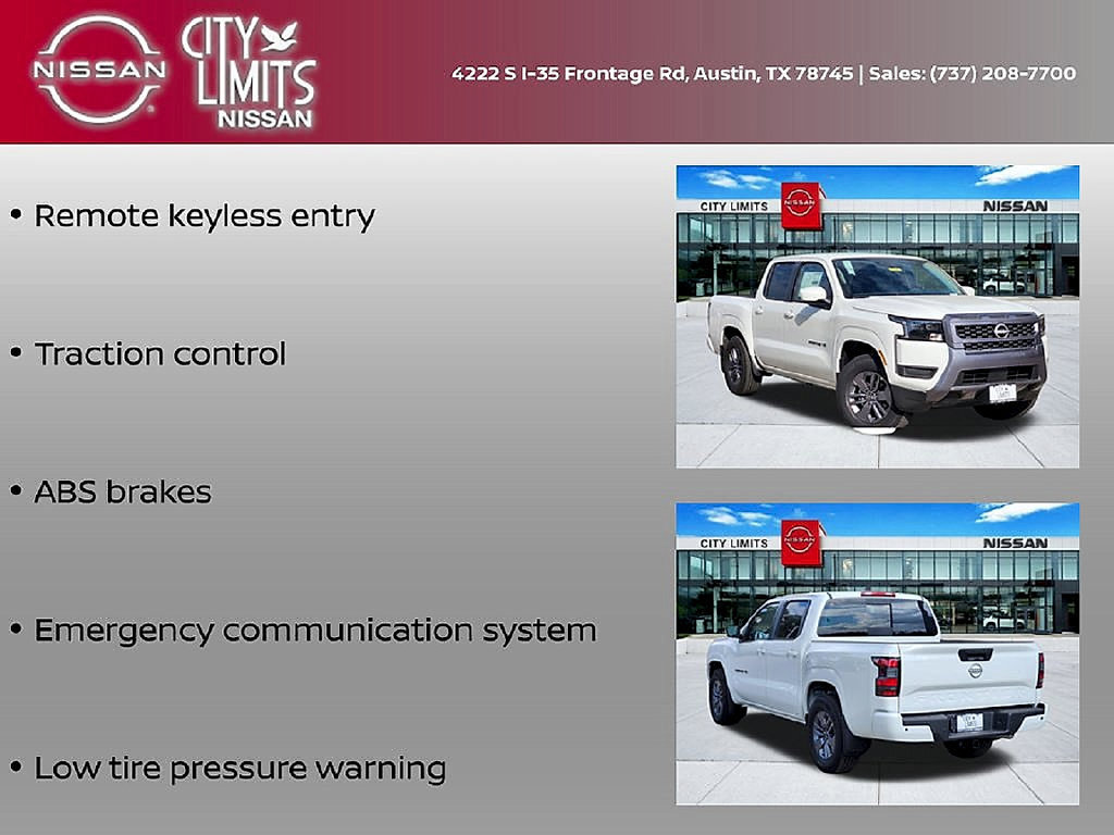 New 2027 Nissan Frontier SV w/ SV Convenience Package RWD image 15