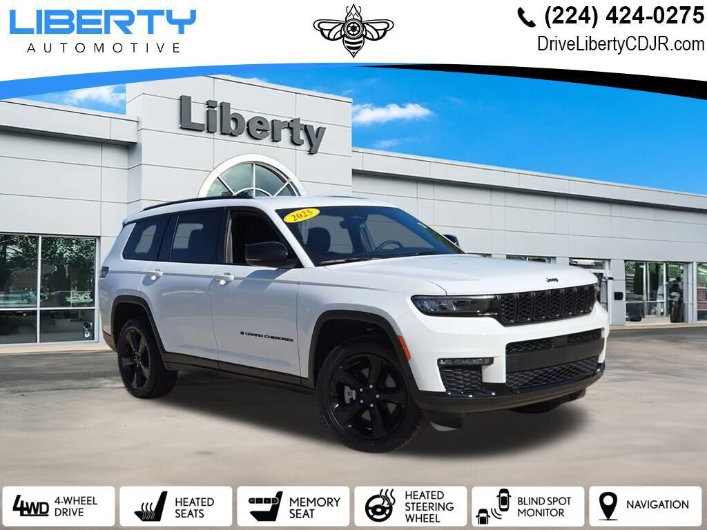 Certified 2025 Jeep Grand Cherokee L Limited w/ Black Appearance Package