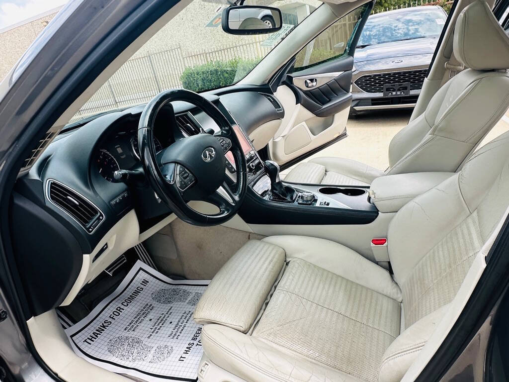 Used 2014 INFINITI Q50 w/ Navigation Package RWD image 14