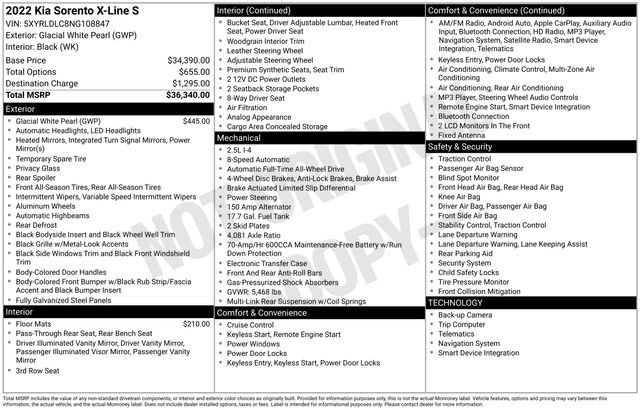 Used 2022 Kia Sorento S image 7