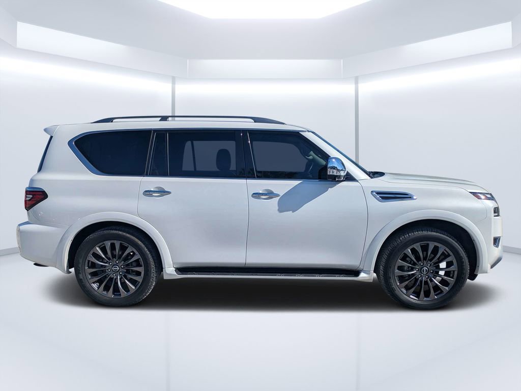 Used 2023 Nissan Armada Platinum w/ Captain's Chairs Package AWD/4WD image 2