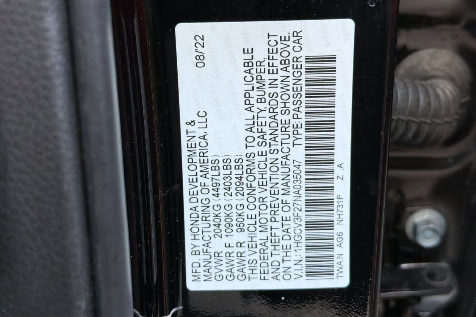 Used 2022 Honda Accord Sport image 28