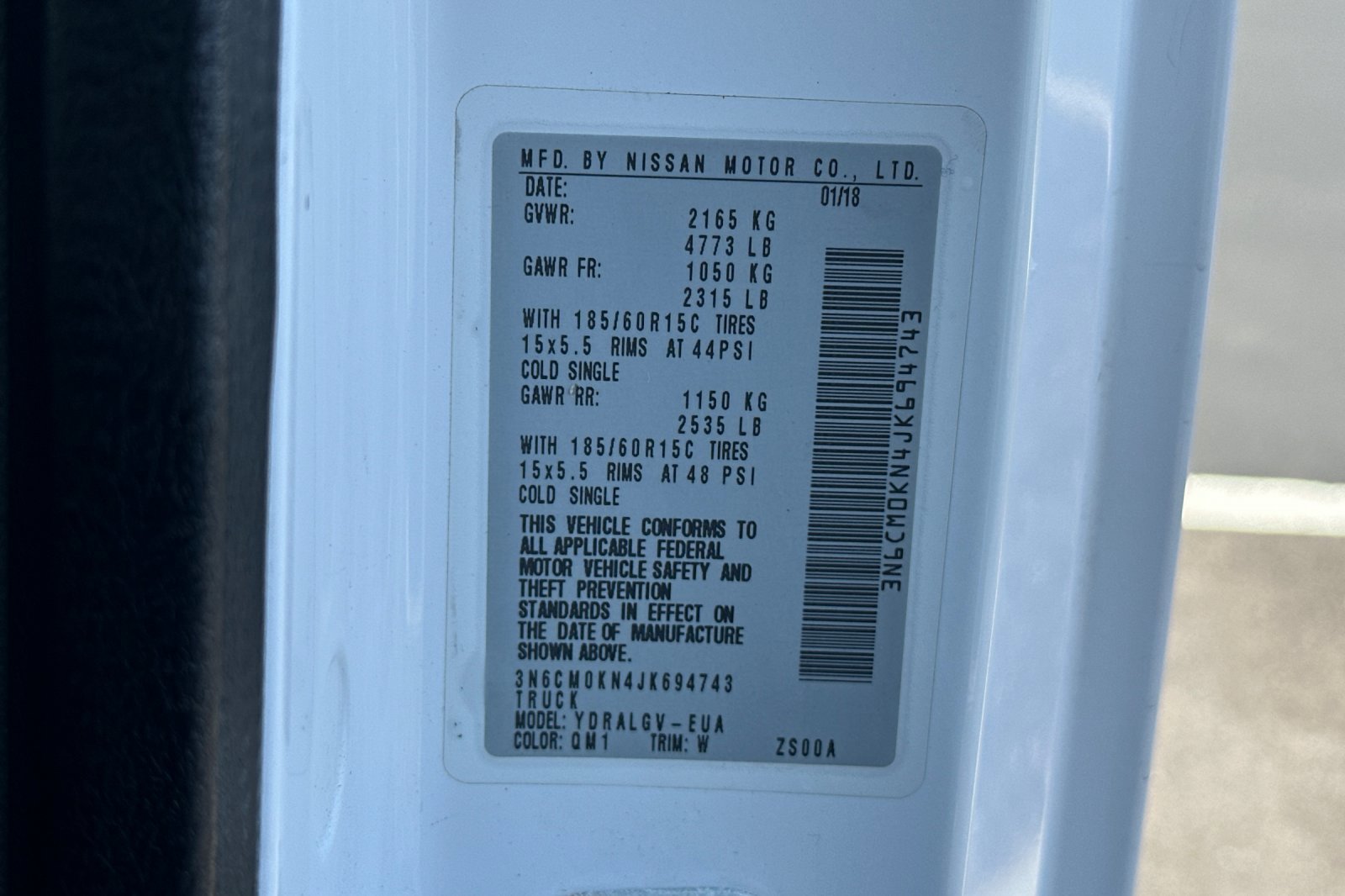 Used 2018 Nissan NV200 SV w/ Navigation Package image 53