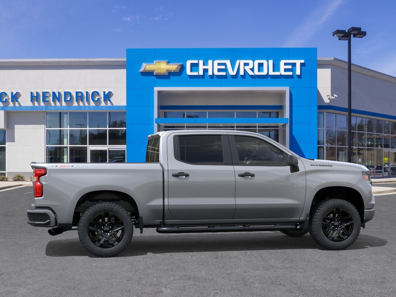 New 2026 Chevrolet Silverado 1500 Custom w/ Turbomax Blackout Package AWD/4WD image 7