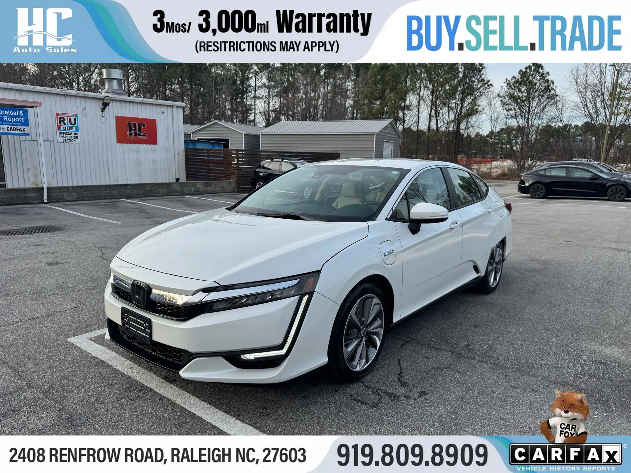 Used 2018 Honda Clarity Touring