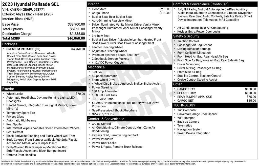 Used 2023 Hyundai Palisade SEL w/ Premium Package FWD image 4