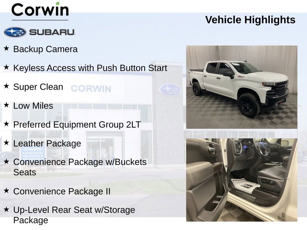 Used 2021 Chevrolet Silverado 1500 LT Trail Boss w/ Convenience Package II image 11