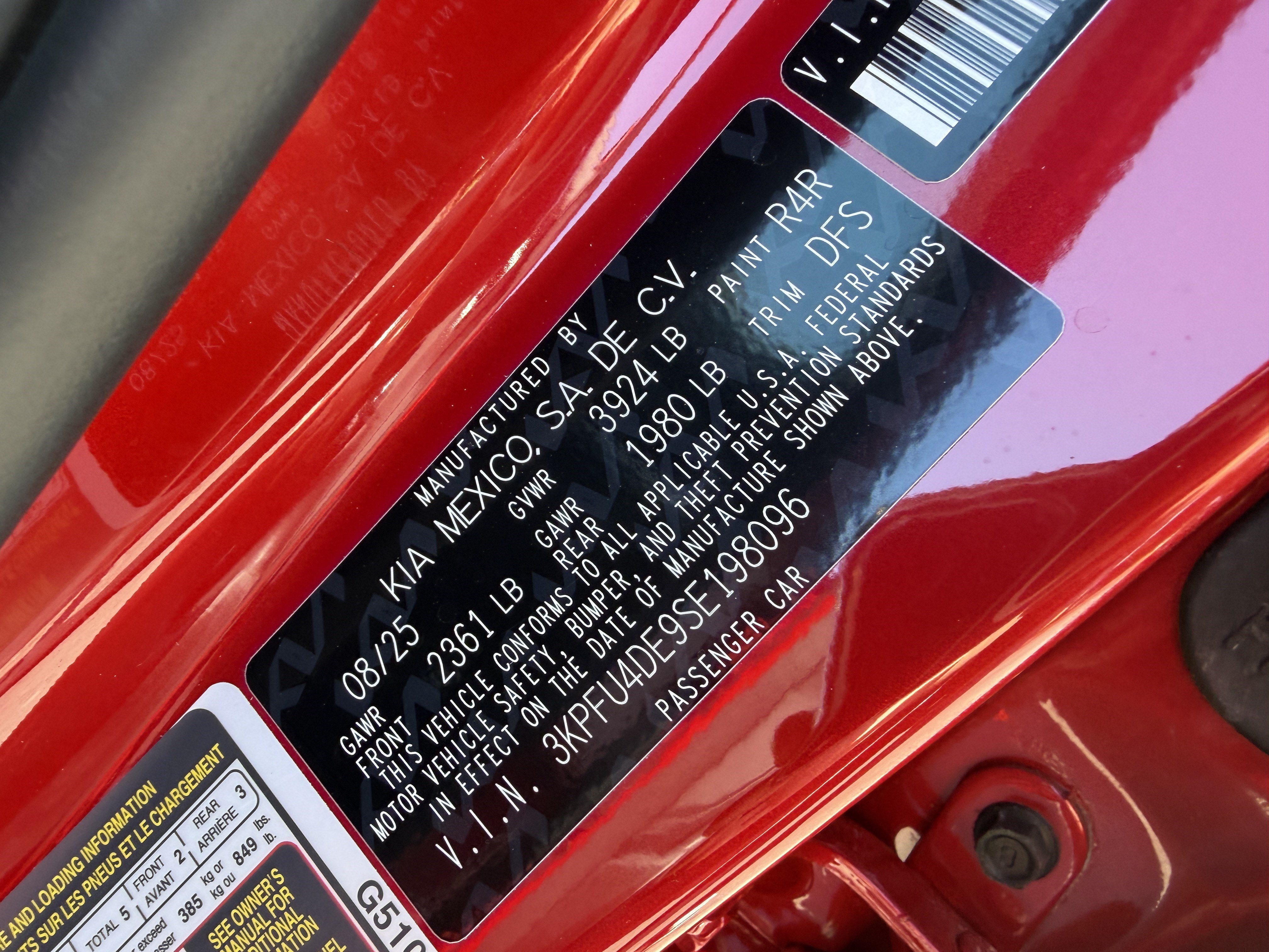 Certified 2025 Kia K4 EX FWD image 28