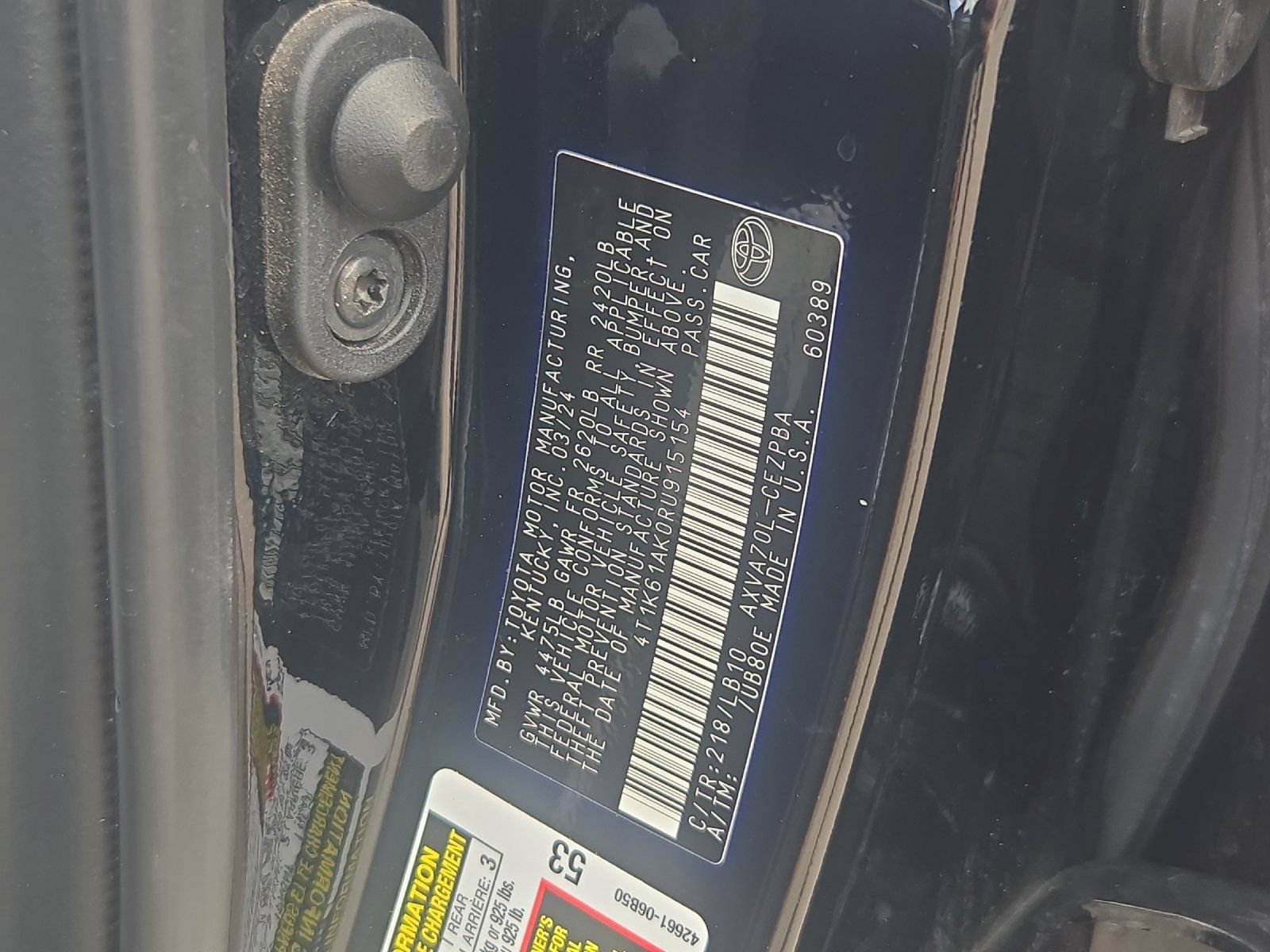 Used 2024 Toyota Camry XSE FWD image 25