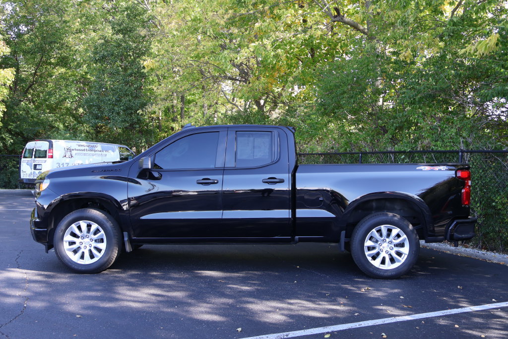 Certified 2024 Chevrolet Silverado 1500 Custom w/ LPO, Dark Essentials Package AWD/4WD image 4