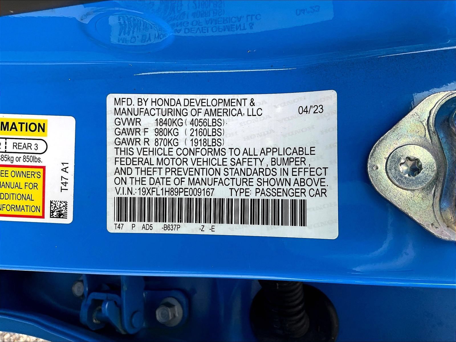 Used 2023 Honda Civic Sport Touring image 19