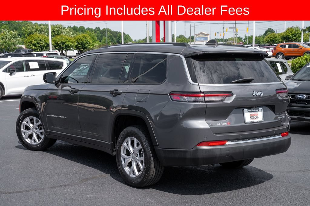 Used 2021 Jeep Grand Cherokee L Limited AWD/4WD image 3