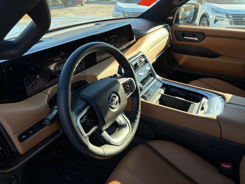 Certified 2025 Nissan Armada SL w/ Captain's Chari Seat Package image 14