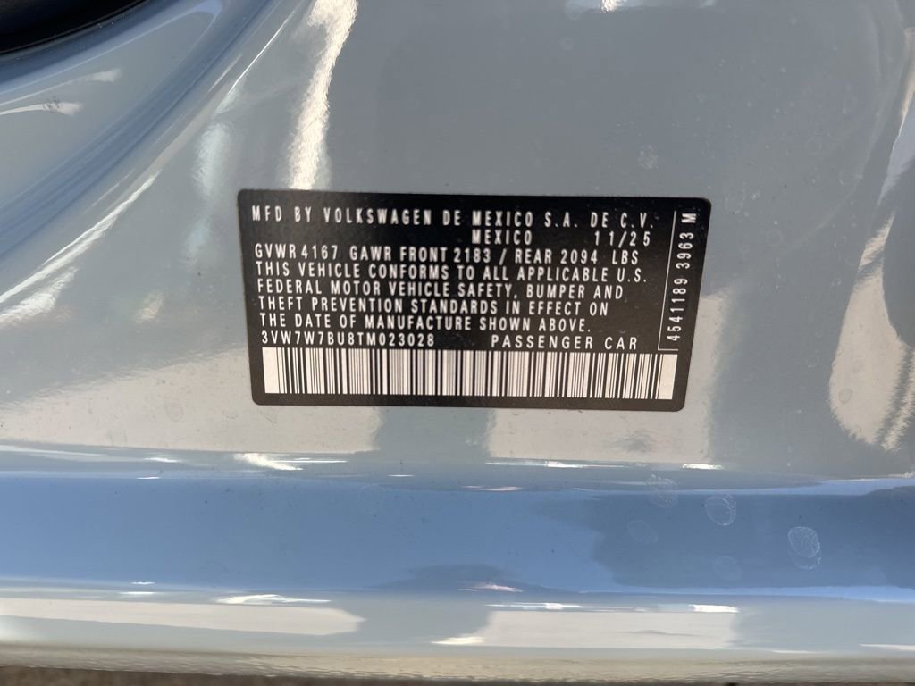 New 2026 Volkswagen Jetta SE image 30