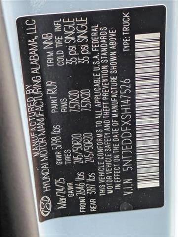 New 2025 Hyundai Santa Cruz Limited image 22