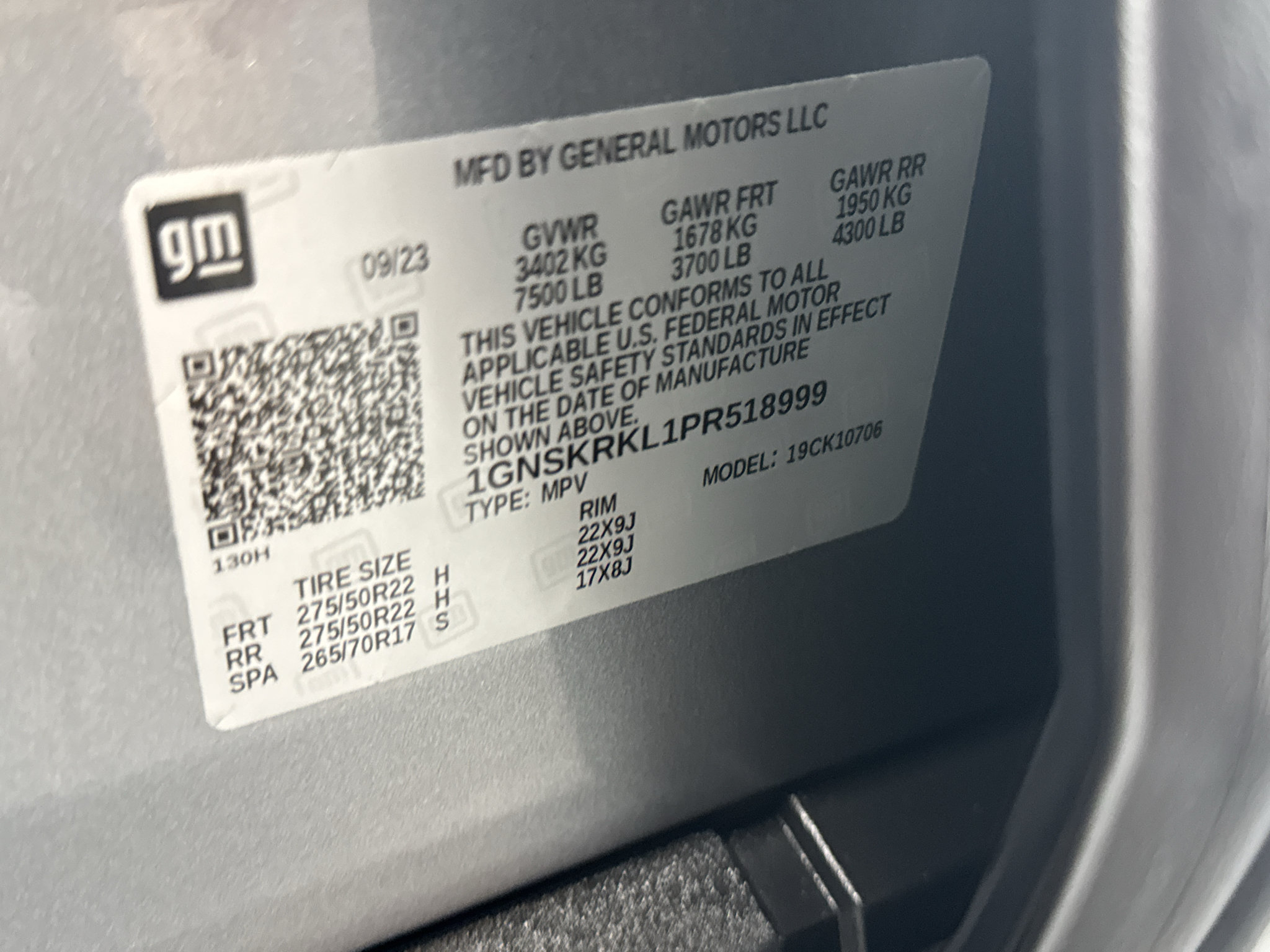 Used 2023 Chevrolet Tahoe RST w/ Sport Performance Package AWD/4WD image 41