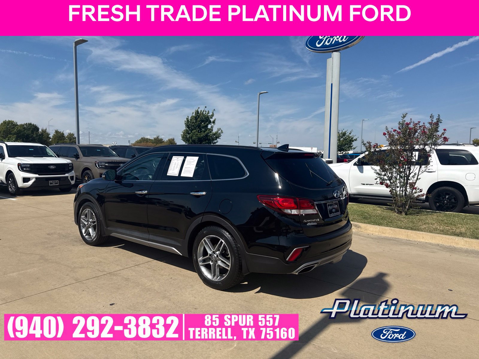 Used 2017 Hyundai Santa Fe Limited w/ Cargo Package AWD/4WD image 3