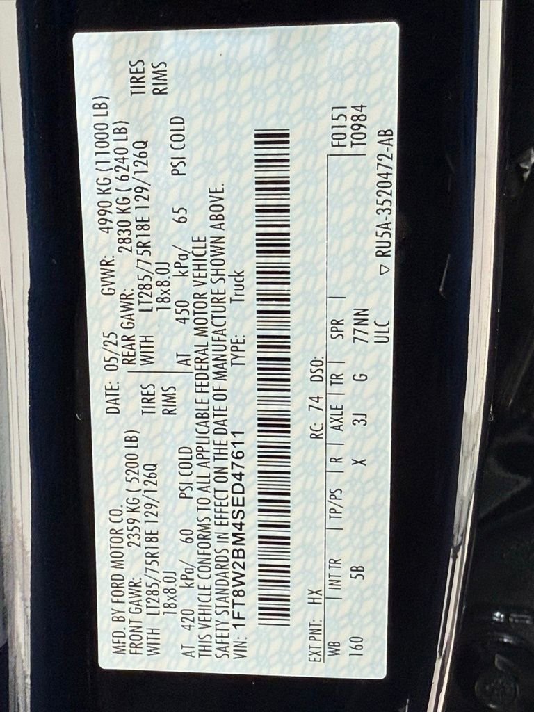 New 2025 Ford F250 Lariat w/ Lariat Ultimate Package AWD/4WD image 46