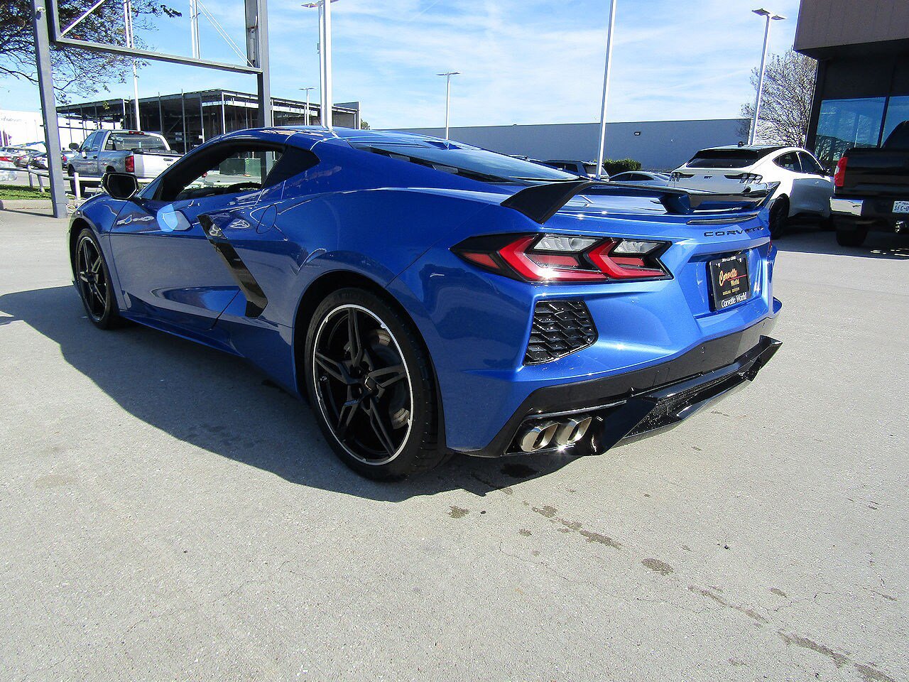 Used 2022 Chevrolet Corvette Stingray Preferred Cpe w/ Z51 Performance Package RWD image 7