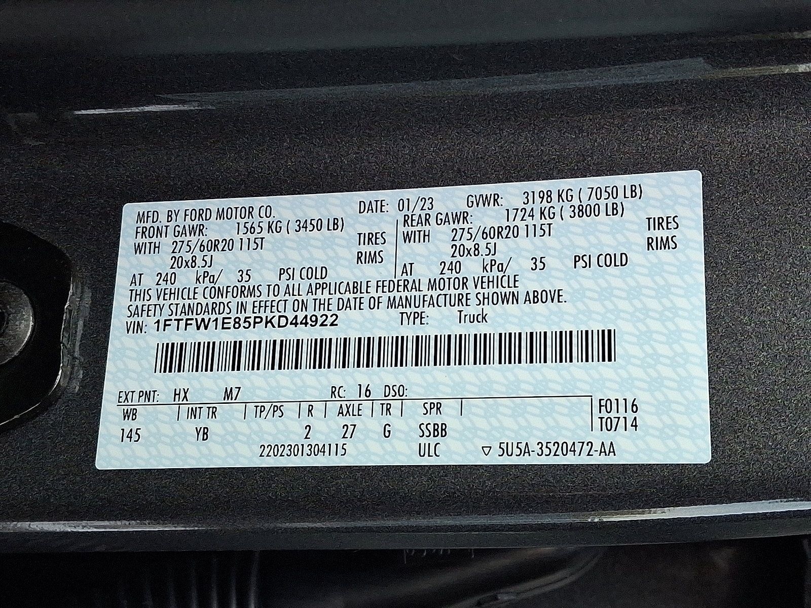 Certified 2023 Ford F150 XLT w/ Equipment Group 302A High image 27