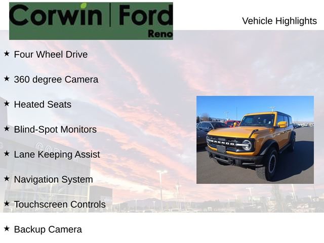 Certified 2022 Ford Bronco Outer Banks w/ Sasquatch Package image 7