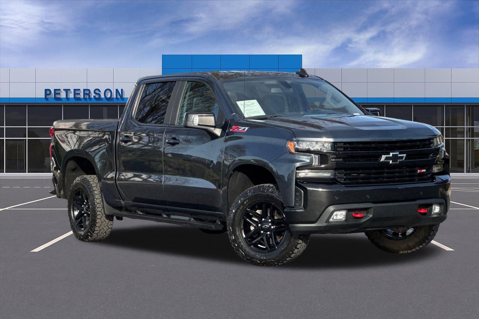 Certified 2021 Chevrolet Silverado 1500 LT Trail Boss w/ Convenience Package II AWD/4WD image 2