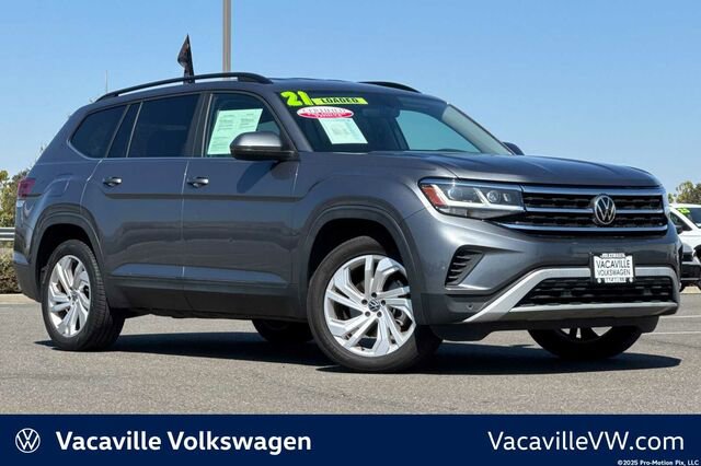 Certified 2021 Volkswagen Atlas SE