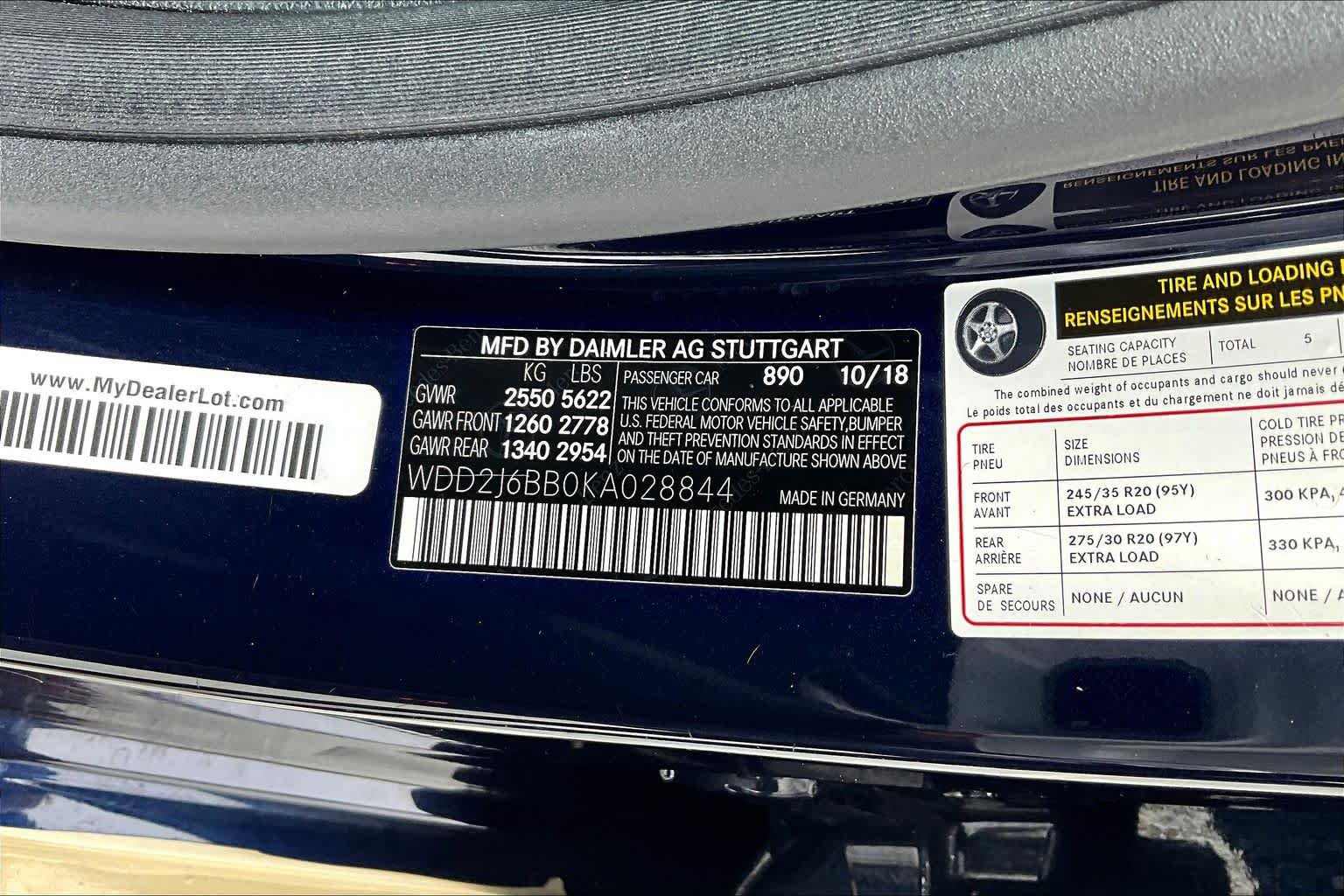 Used 2019 Mercedes-Benz CLS 53 AMG 4MATIC w/ Warmth & Comfort Package image 31