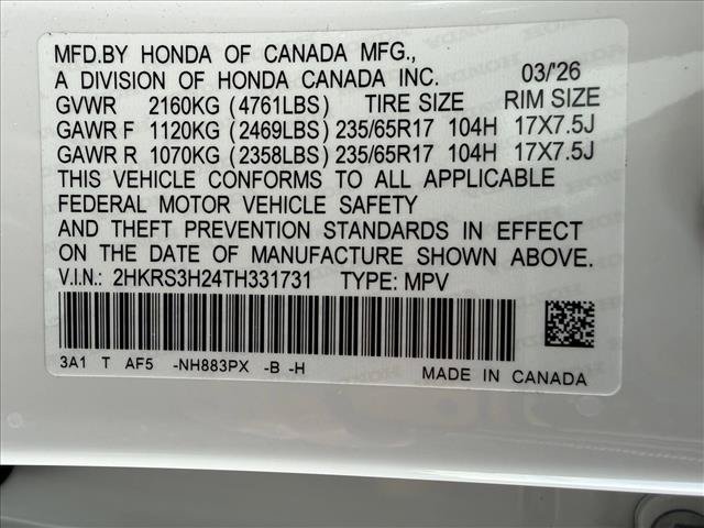 Used 2026 Honda CR-V LX image 22